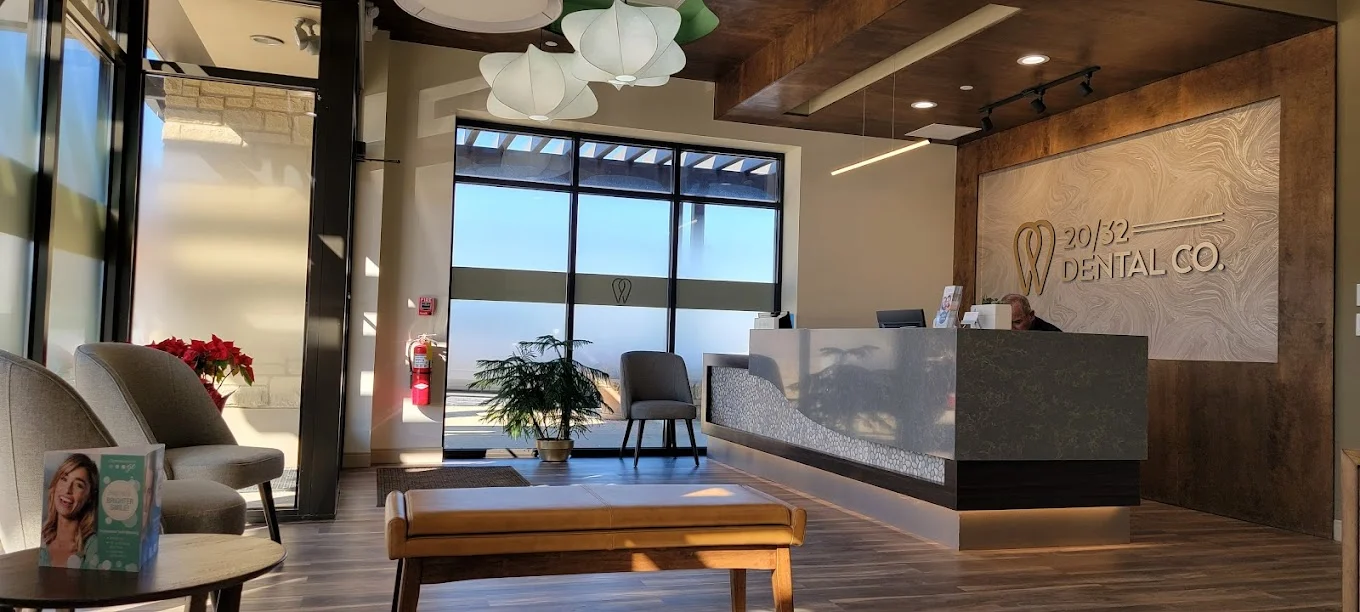 Dental operatory room with equipment